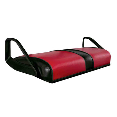 RXV SEAT BTM CVR RED ON BLACK